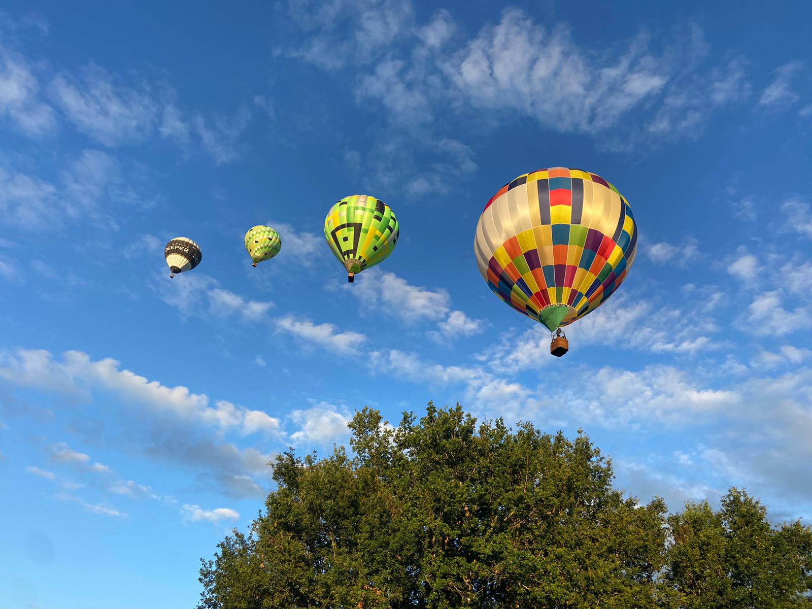 activité de pleine nature - loisir aérien - montgolfière